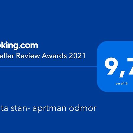 Renta Stan Apartman Odmor Podgoriçe Dış mekan fotoğraf